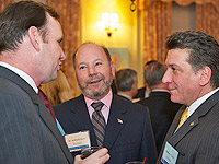 Rep Michael Cusick, Dr Tony Miele, Rep Matthew Titone